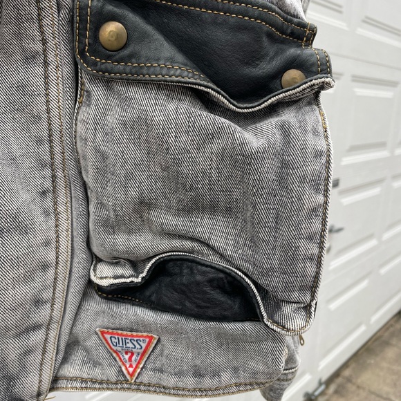 Vintage Guess Marciano Back To The Future Guess Denim Jean Jacket Medium 1986 - Picture 4 of 6